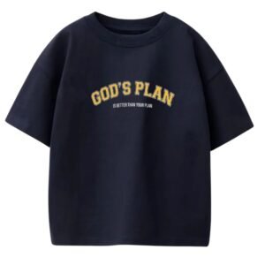 God's Plan Oversized Graphic Tee