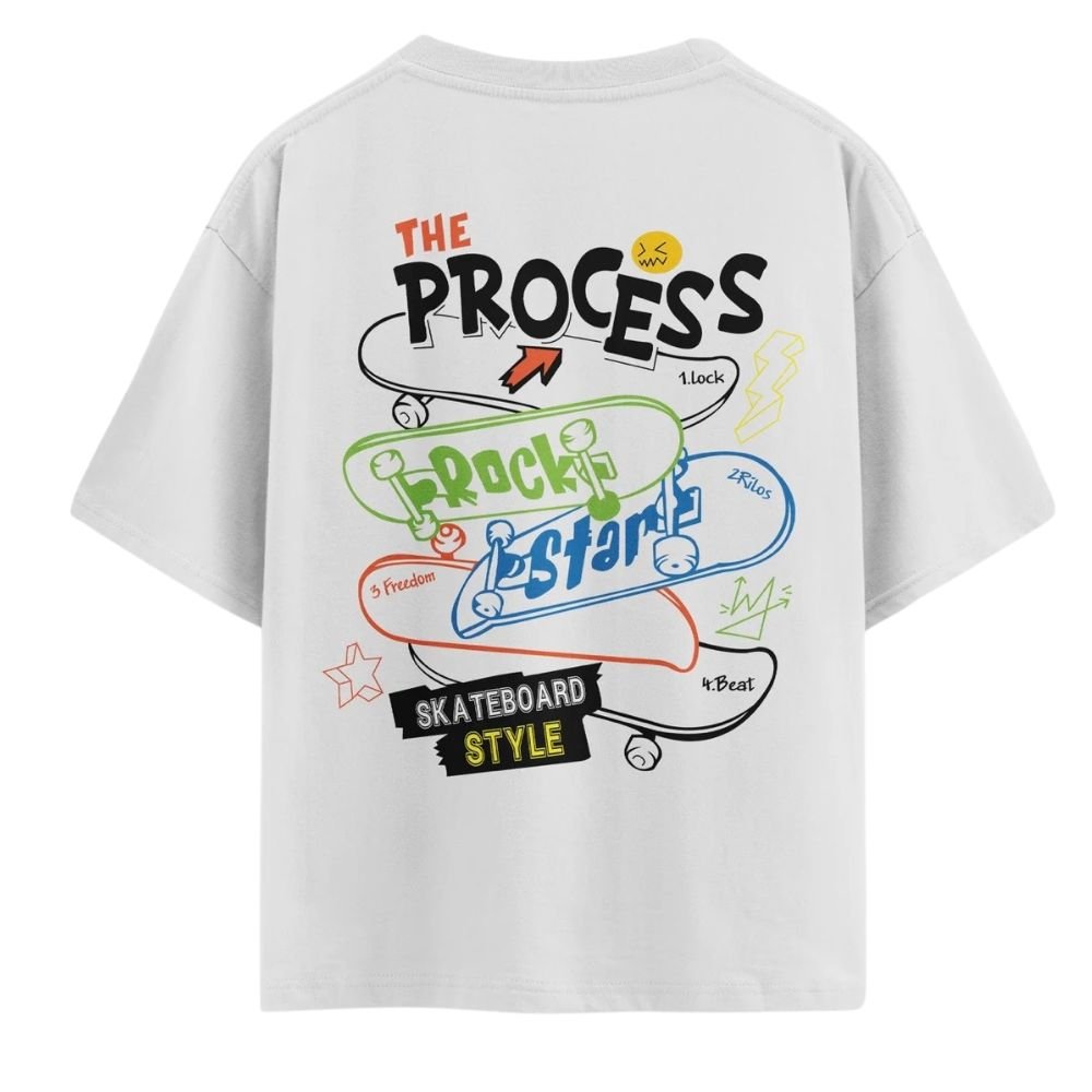Rock The Process Oversized Tee