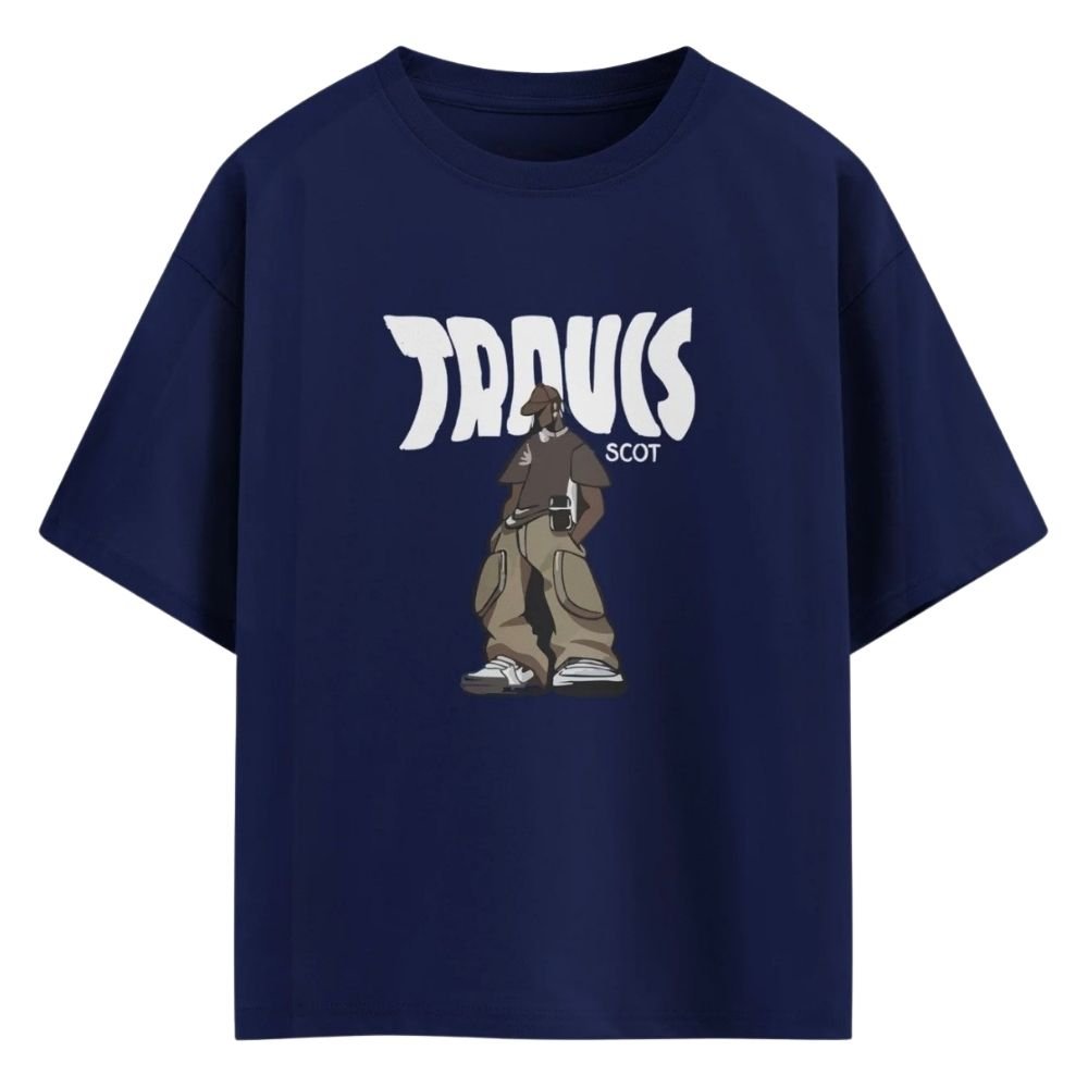 Travis Scott Animated Oversized Tee