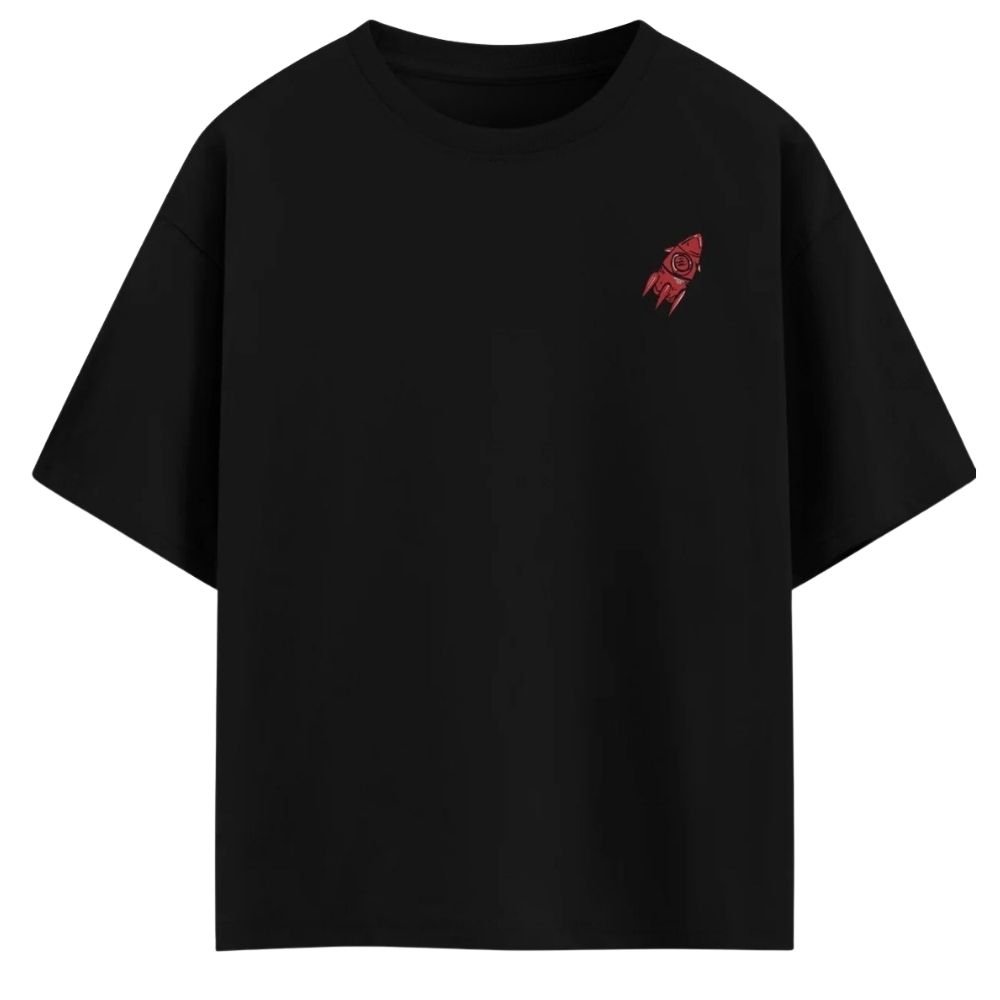 Cosmic Rocket Oversized Tee