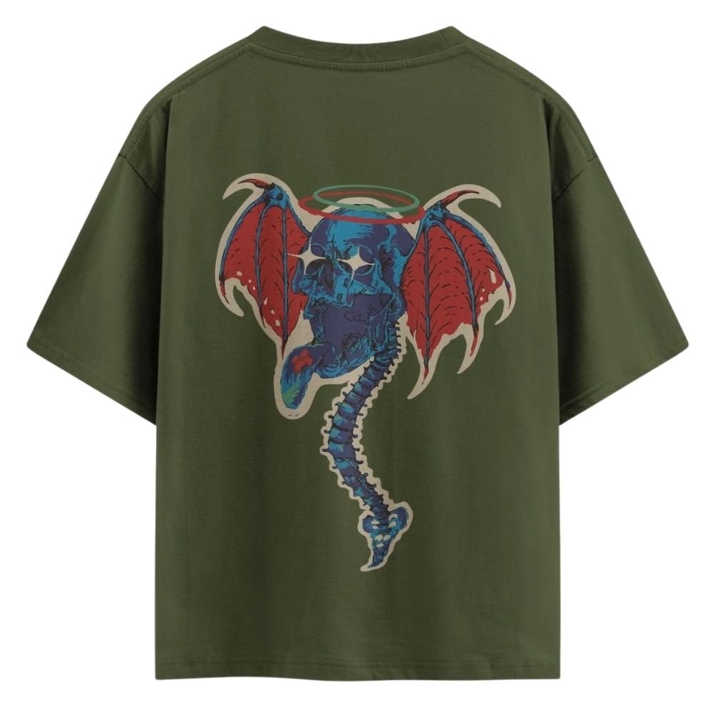 Infernal Halo Oversized Tee