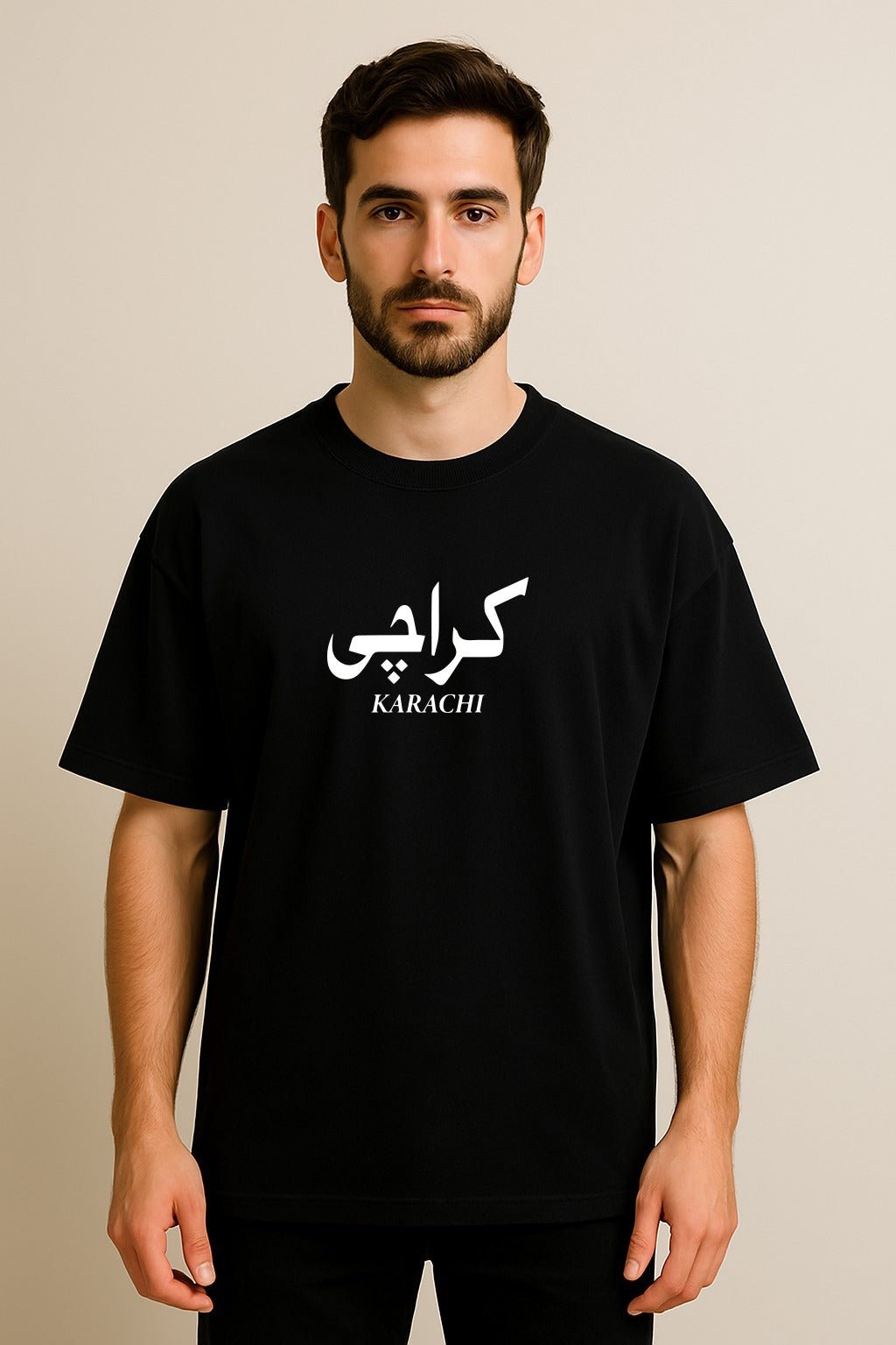 Karachi: Two Sides Oversized Tee - Image 5