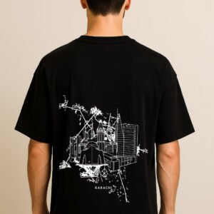 Karachi: Two Sides Oversized Tee