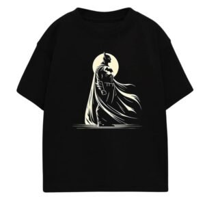 Dark Knight Silhouette Oversized Tee