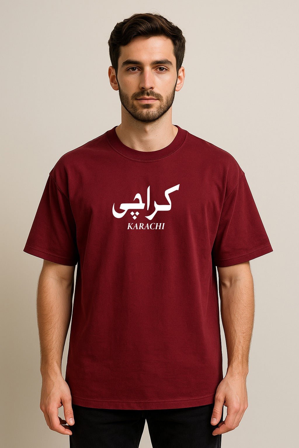 Karachi: Two Sides Oversized Tee - Image 7