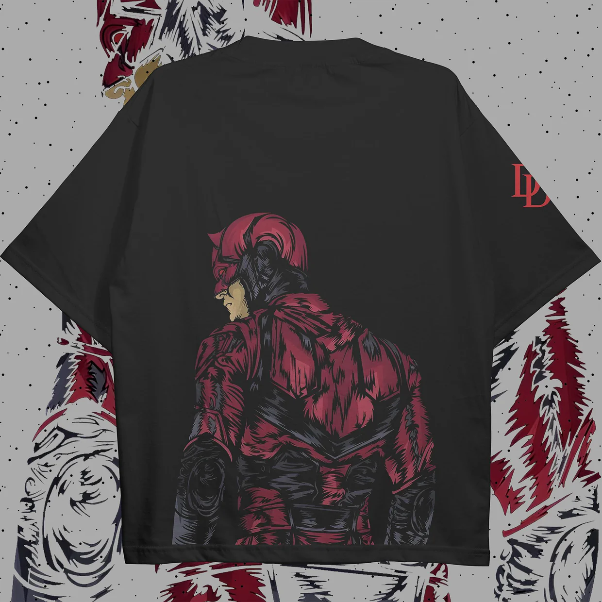 Daredevil "Man Without Fear" Oversized Tee - Image 2