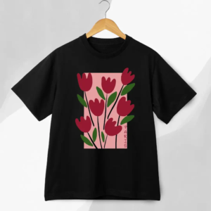 Flowers Oversized Tee