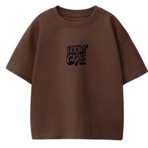 I Don't Care Oversized Tee