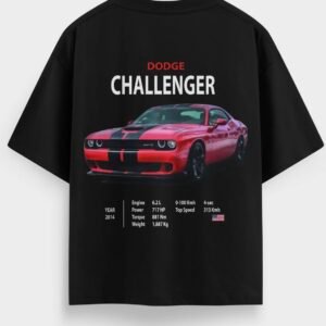 Dodge Challenger "Black Ghost" Oversized Tee
