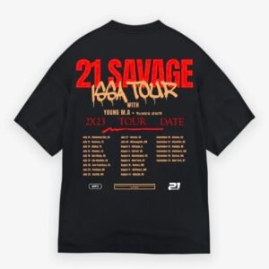 21 Savage "ISSA" Legacy Oversized Tee