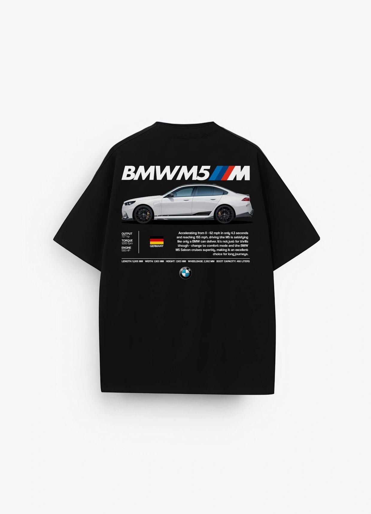 BMW M5 "Alpine Executive" Oversized Tee