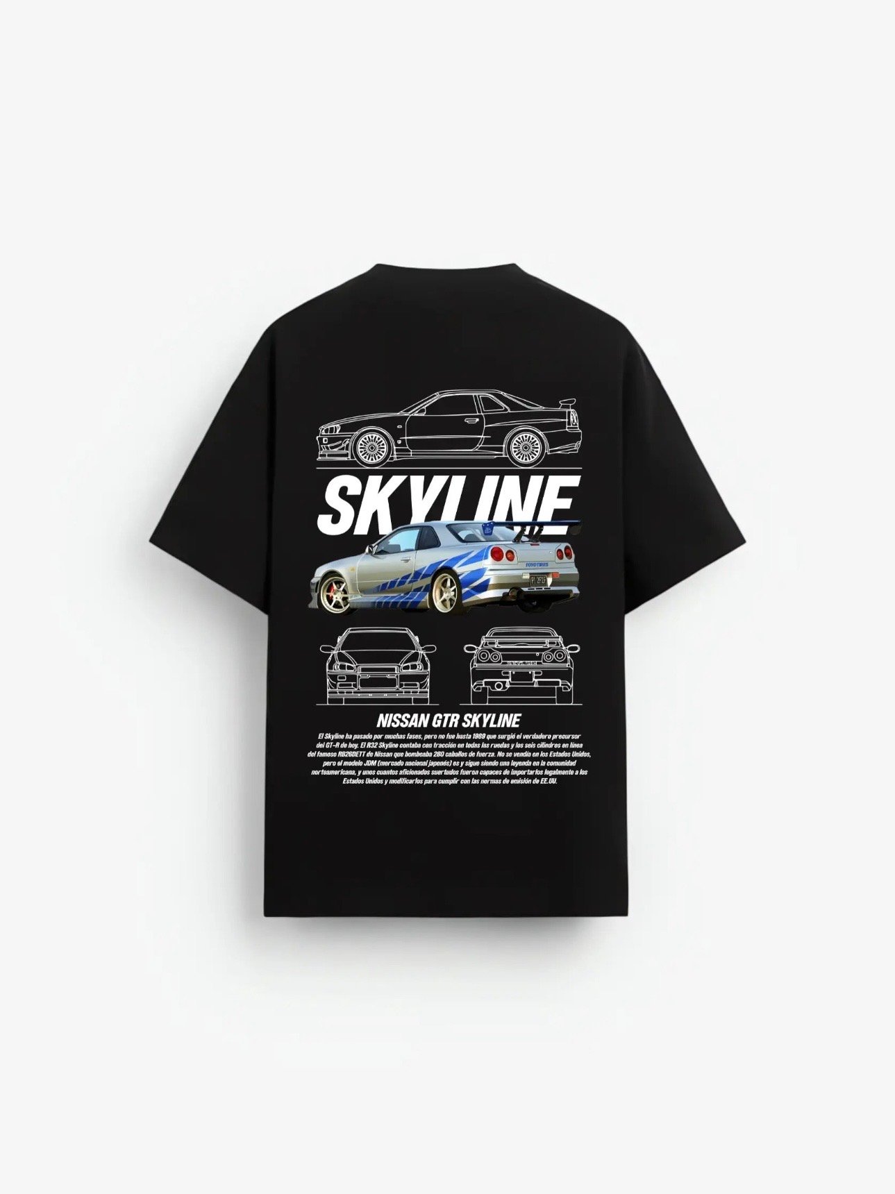 Nissan Skyline GT-R Oversized Tee