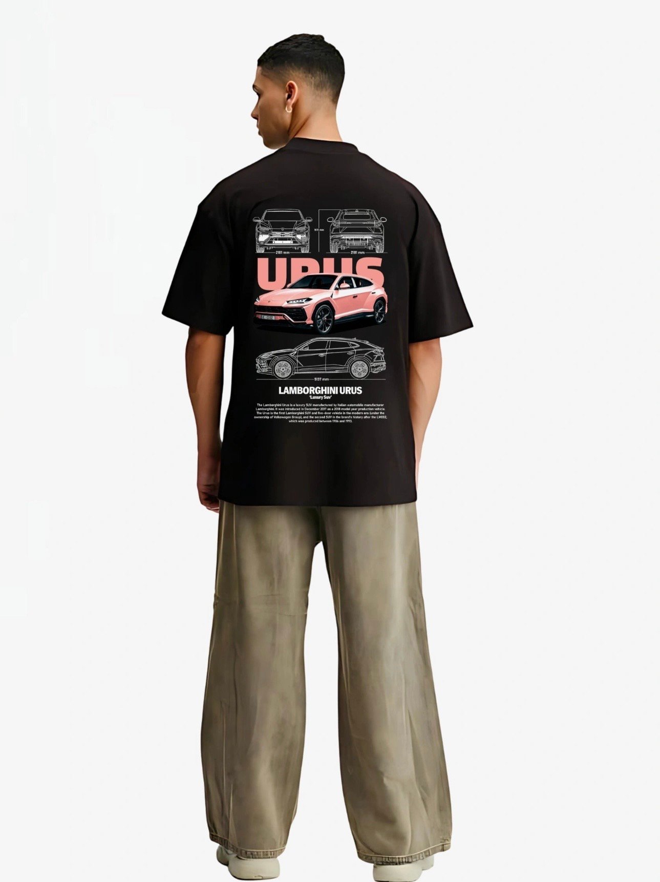 Lamborghini Urus Oversized Tee - Image 5