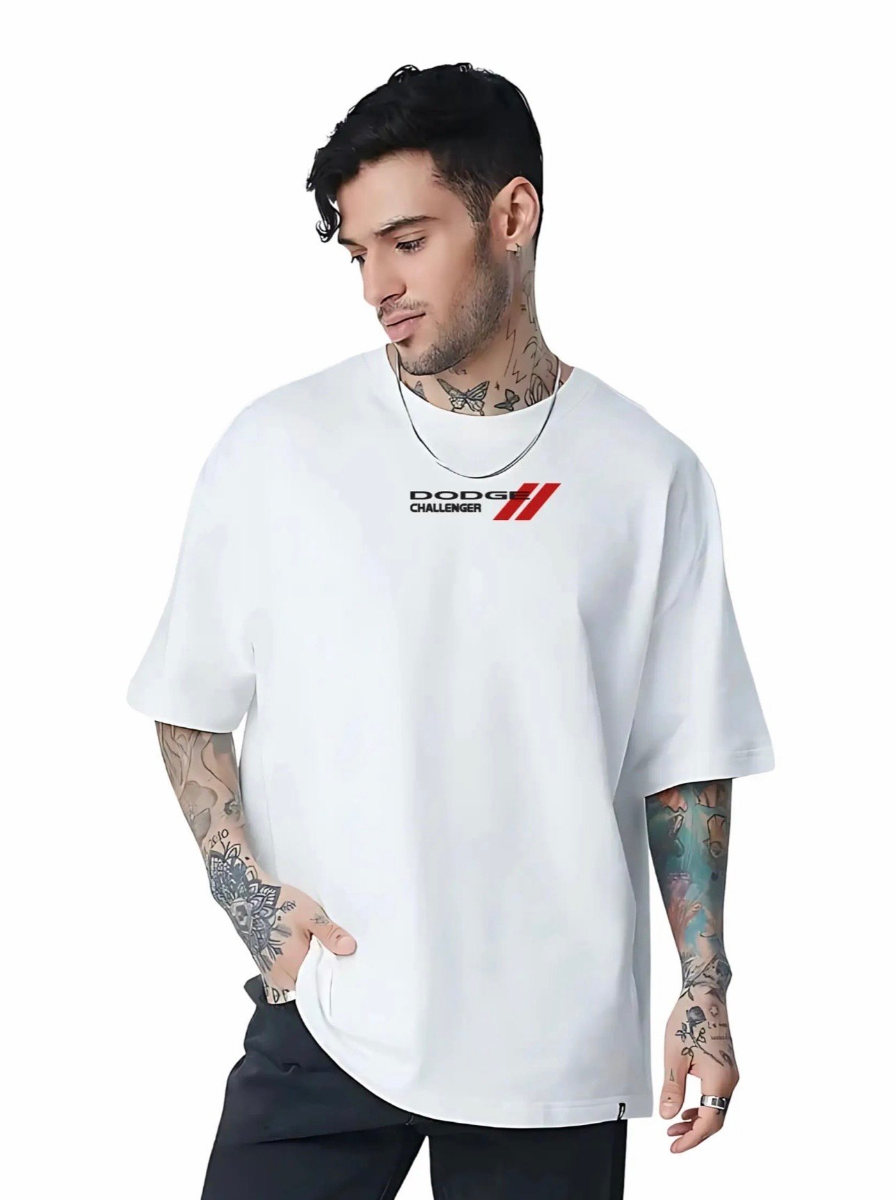 Dodge Challenger "Hemi Havoc" Oversized Tee - Image 2