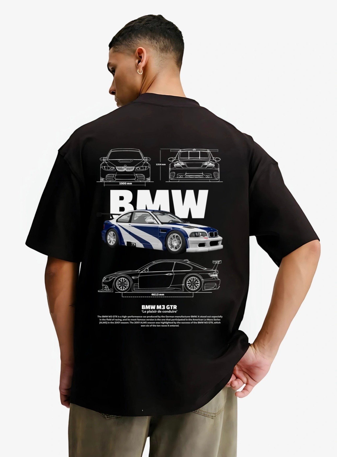 BMW M3 GTR Oversized Tee - Image 11