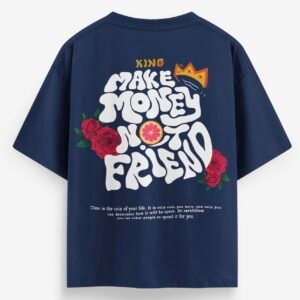Make Money Not Friends Oversized Tee