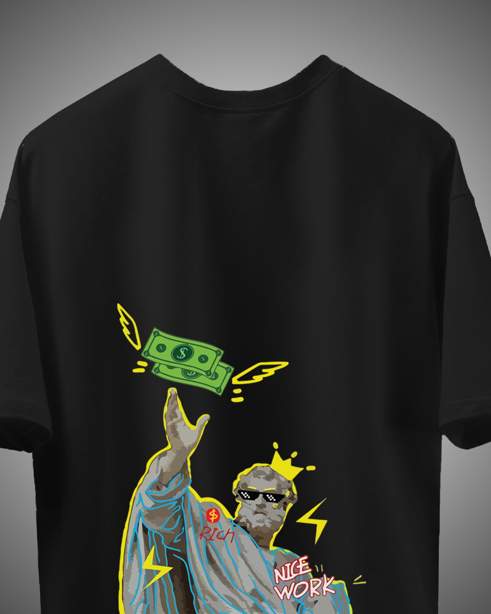 Paper Fly Oversized Tee - Image 2