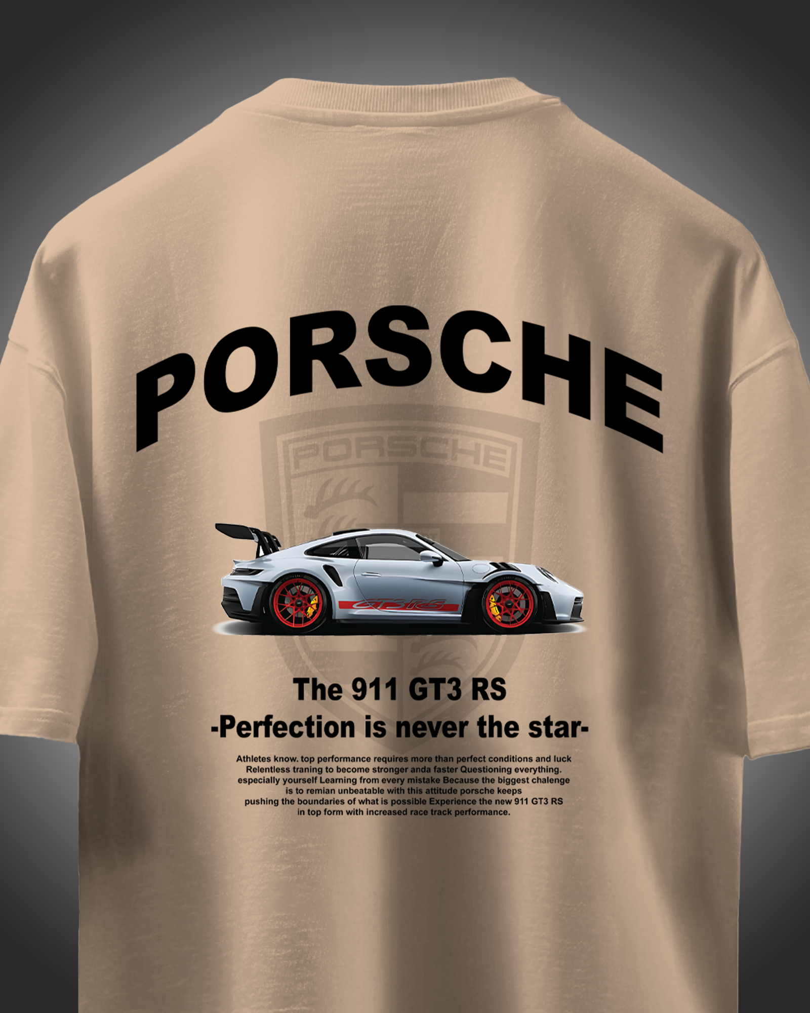 Porsche Oversized Tee - Image 3