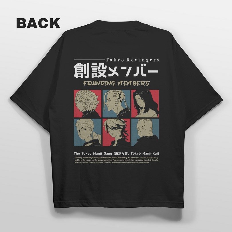 Tokyo Revengers Oversized Tee - Image 3