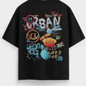 Urban Graffiti Oversized Tee